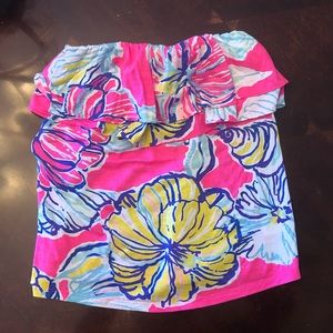 Lilly Pulitzer Strapless Top